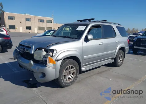 2006 Toyota Sequoia Sr5 V8 из США, поврежденный, VIN 5TDBT44A16S262464